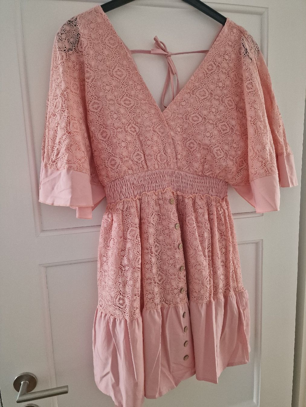 Vestiti: Sommerkleid rosa Spitze Gr. M  neu – Nuovo (secondo la descrizione) da Ottenbach venduto da Claurin