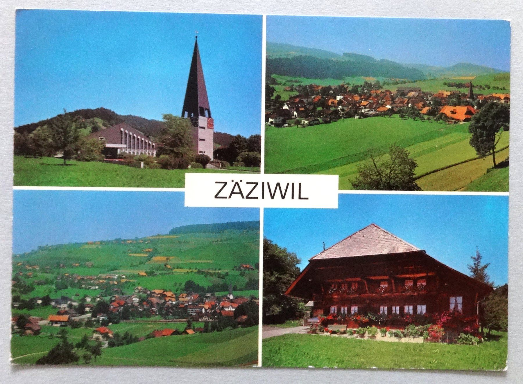 Ansichtskarten: Zäziwil i. E. – Gebraucht aus Fétigny von Billy2miny