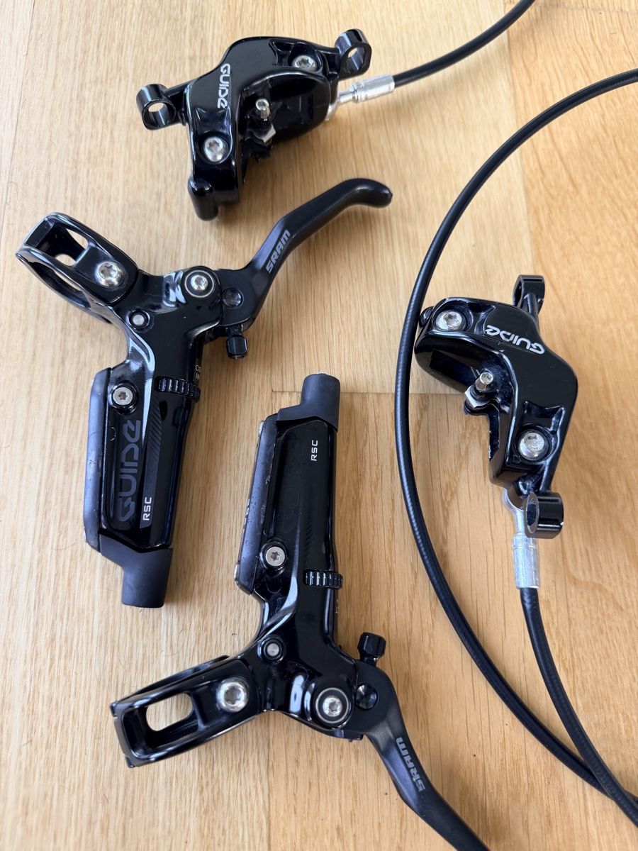 Sram Pezzi di ricambio: SRAM Guide RSC Bremsen Set, Scheibenbremsen – Usato da Bern venduto da Ric45ron12 1