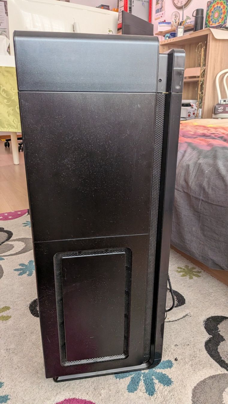 Phanteks Custodie: Phanteks Enthoo Luxe Full-Tower Chassis ,  schwarz-orange – Usato da Brig venduto da Mike69 2