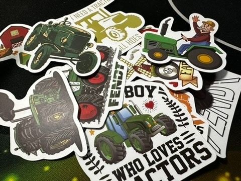 Traktor Stickers I 50 Stk. I Wasserdicht (Neu und originalverpackt) in ...