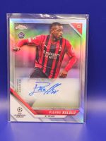 PIERRE KALULU 2021/22 Topps Chrome Autograph Refr. AC Milan