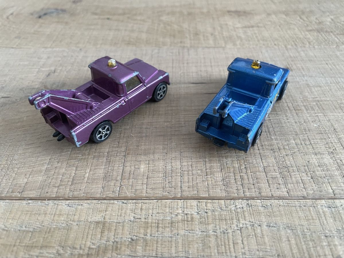 Corgi Toys Modellini d'auto: Corgi Juniors Land Rover Abschleppwagen, bespielt – Usato da Frauenfeld venduto da Challenger77 2