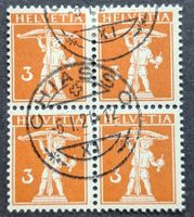 Z 137/Viererblock "Tellknabe mit Armbrust" • (1917)