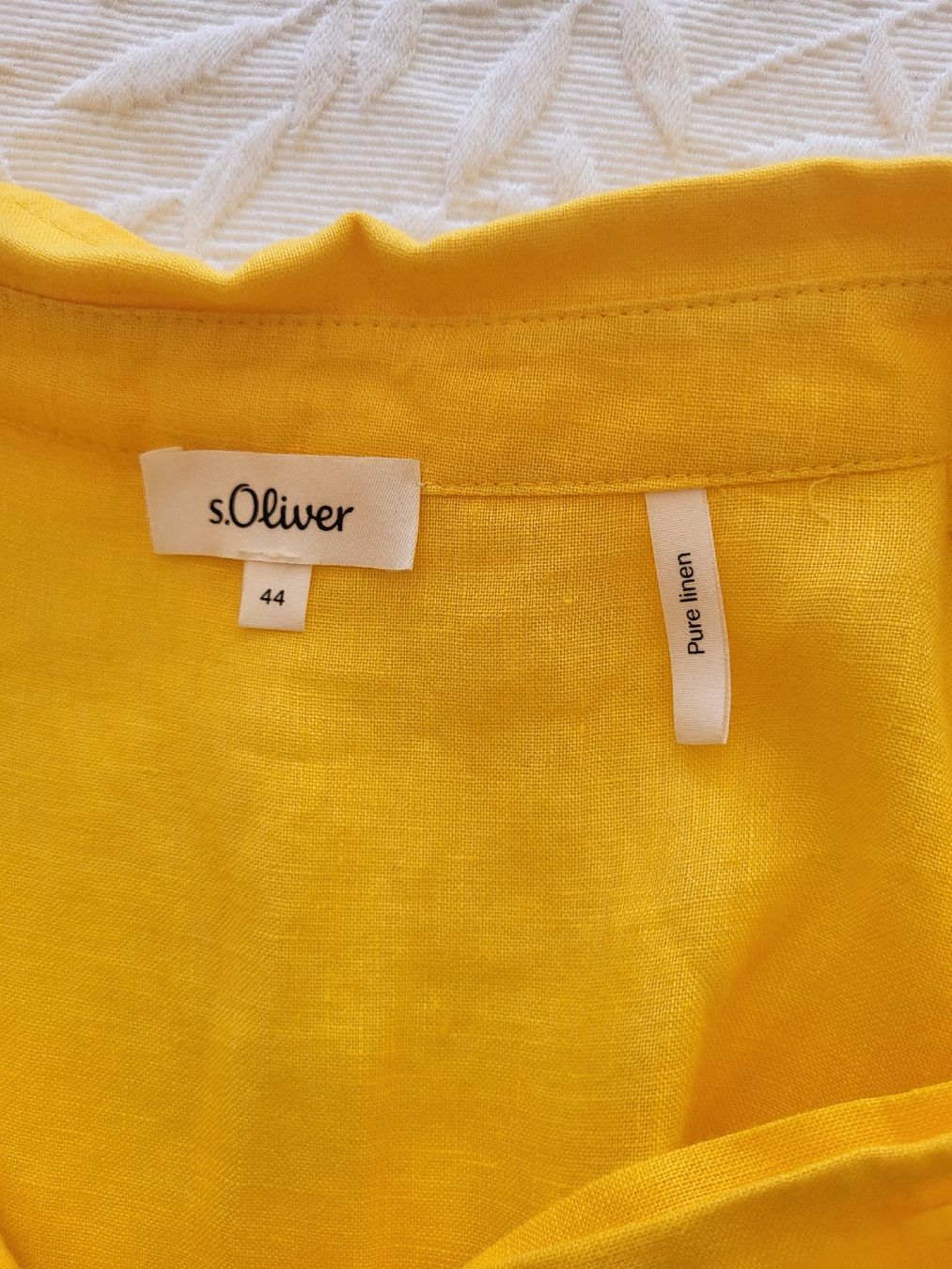 S.Oliver Chemisiers: S.Oliber Linen Bluse Gr. 44 oversized – D'occasion à Binningen par Baseldani 1