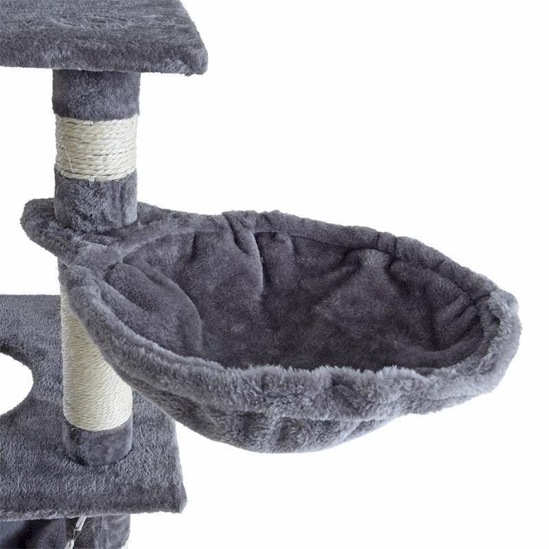 Tiragraffi: ESTEXO Kratzbaum 140 cm XL hellgrau – Nuovo e nell'imballaggio originale da Bottighofen venduto da zaap 3