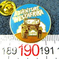 JEEP ADVENTURE WESTAFRIKA PIN 25mm ENAMEL AUTO-OFF-ROAD