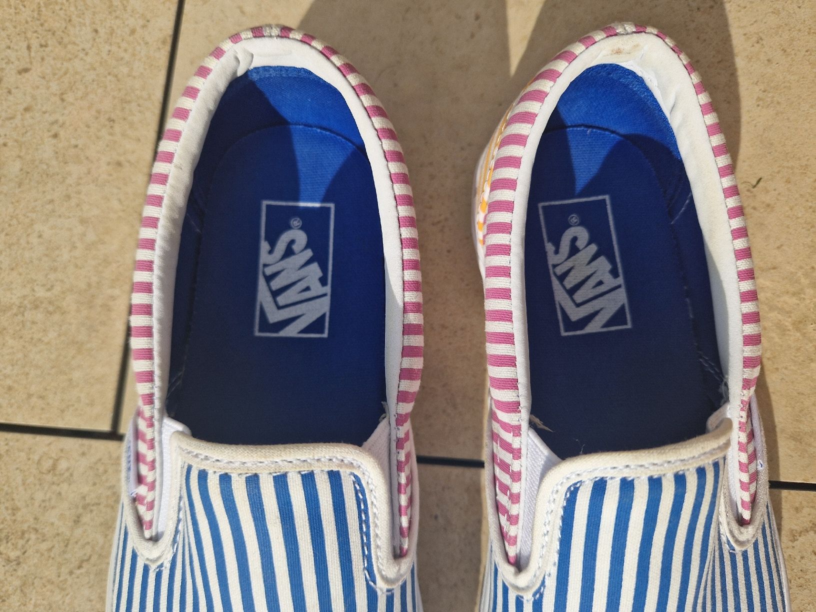 Vans Scarpe da uomo: Vans Slip-On Sneaker, Gr. 40.5, gestreift – Usato da Wichtrach venduto da pri_hjg8 3