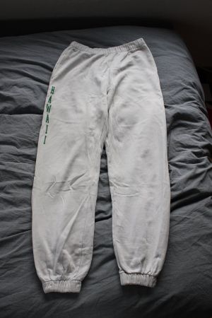 Jogginghose Hawaii off-white