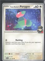 POKÉMON / Team Rocket's Porygon / Destined Rivals 🇺🇸