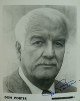 Don Porter (1912-1997) Schauspieler - Autogramm