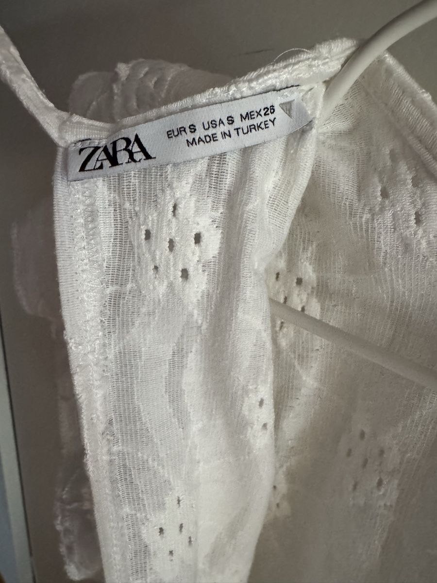 Zara Tute: Jumpsuit Rückenfrei, weiss, Grösse S – Nuovo (secondo la descrizione) da Pfäffikon ZH venduto da aitm_00 2