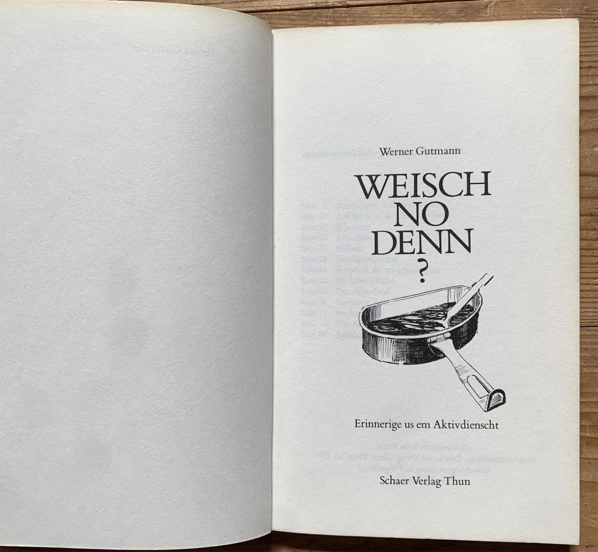Livres: Buch Weisch no denn? – D'occasion à Goldingen par Bergler012 1