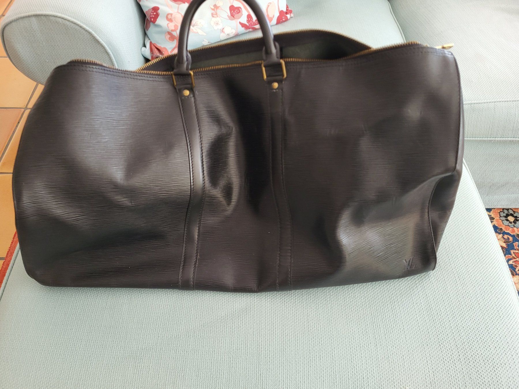 Louis Vuitton Taschen: Louis Vuitton Keepall 60 Epi – Gebraucht aus Schaffhausen von Bobi013
