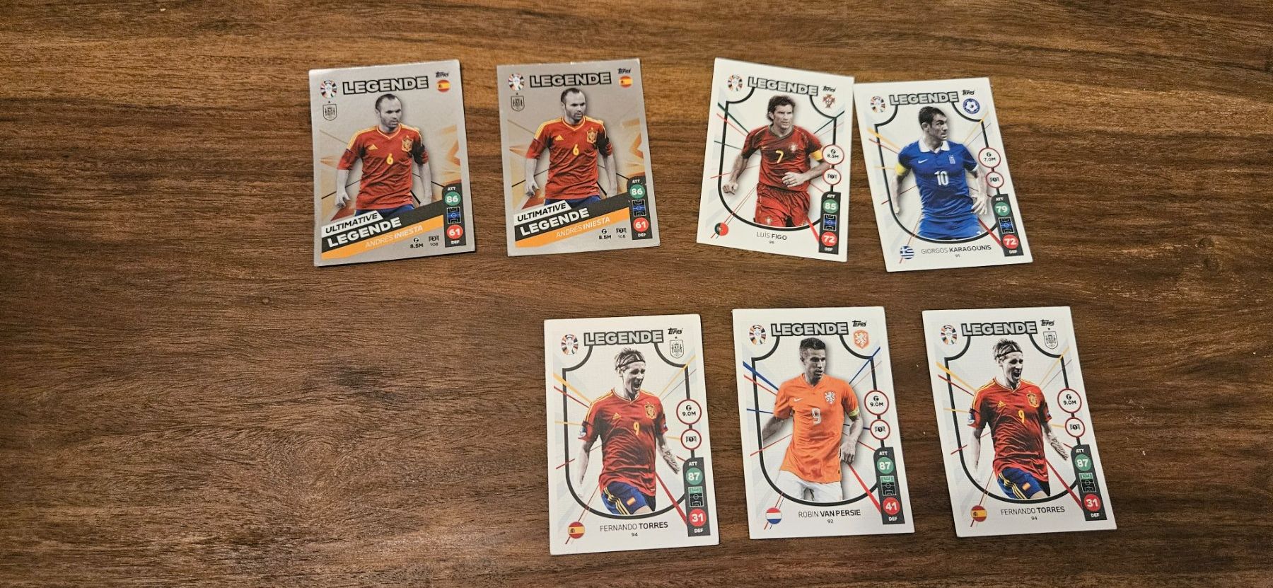 Topps Sammelbilder & Trading cards: MatchAttax Fussball karten – Gebraucht aus Oberwil-Lieli von Buggsy 1