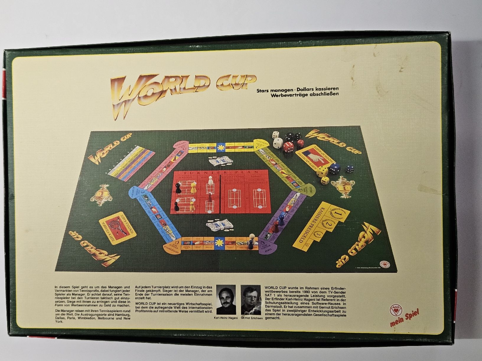 Spiele: Brettspiel WORLD CUP - ASS Altenburger Stralsunder – Gebraucht aus Oberdorf BL von BaldenEagle 2