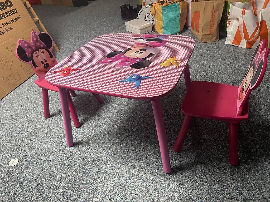 Tischset: Kindertisch Mickey Mouse – Gebraucht aus Windisch von Bigmo