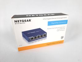 NETGEAR GS105 5-Port Gigabit Ethernet Switch