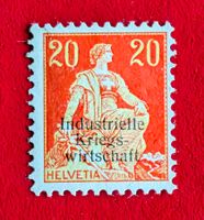 DIENST I IKW 6 HELVETIA INDUSTRIELLE KRIEGSWIRTSCHAFT 1918*