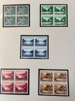 Pro Patria, 1956 bis 1964, Viererblöcke, ungest, 1962 Erstag