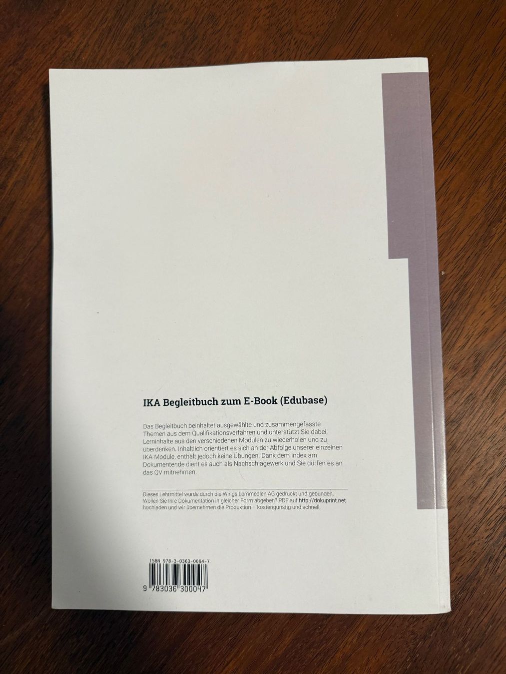 Bücher: IKA - Begleitbuch – Gebraucht aus Luzern von eti_7hdd 1