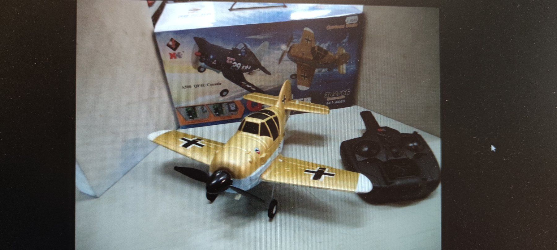 RC Modellbau: Version Fighter A250 Messerschmitt 209 – Neu und originalverpackt aus Münsingen von usa-cars