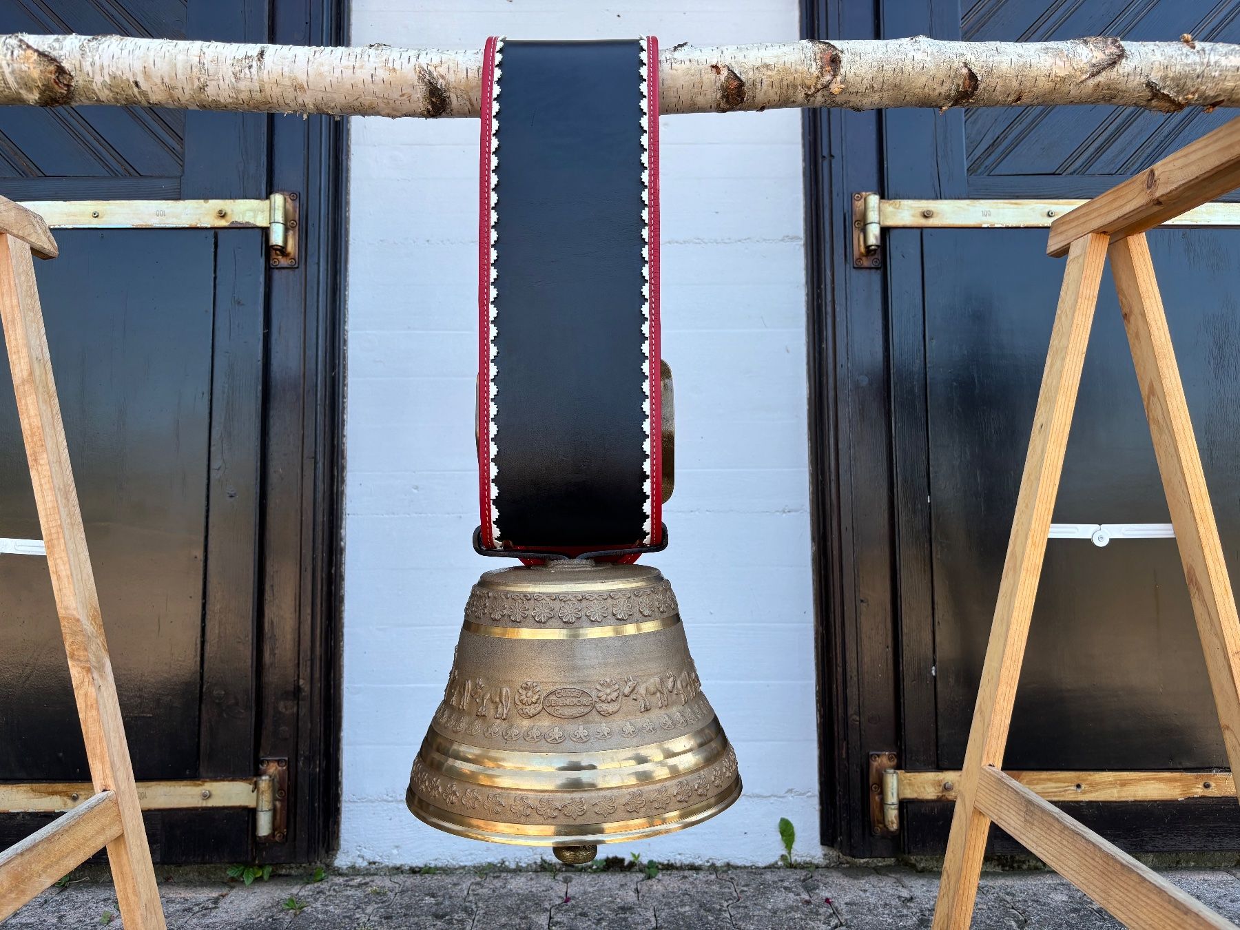 Campanacci mucche: sehr schöne Glocke Gusset Uetendorf – Usato da Feldbach venduto da Fea1 5