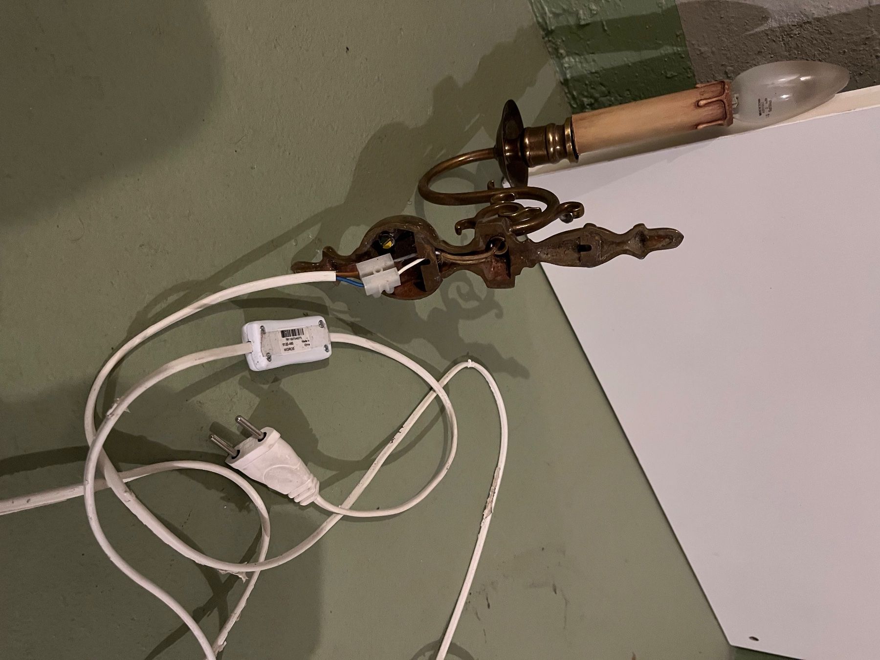 Kronleuchter & Deckenlampen: Applique murale chandelier vintage – Gebraucht aus Bern von twende75 6
