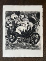Marc Chagall Kupferstich - der Hirte und seine Herde