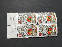 CH No. 253 Viererblock *  (3787)