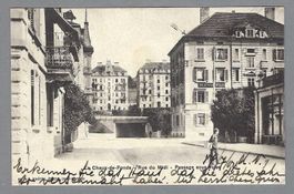 1904, CHAUX-DE-FONDS, RUE DU MIDI - PASSAGE SOUS VOIES