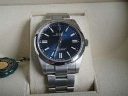 Rolex / Oyster 41 / Blau / Nahezu Fabrikneu