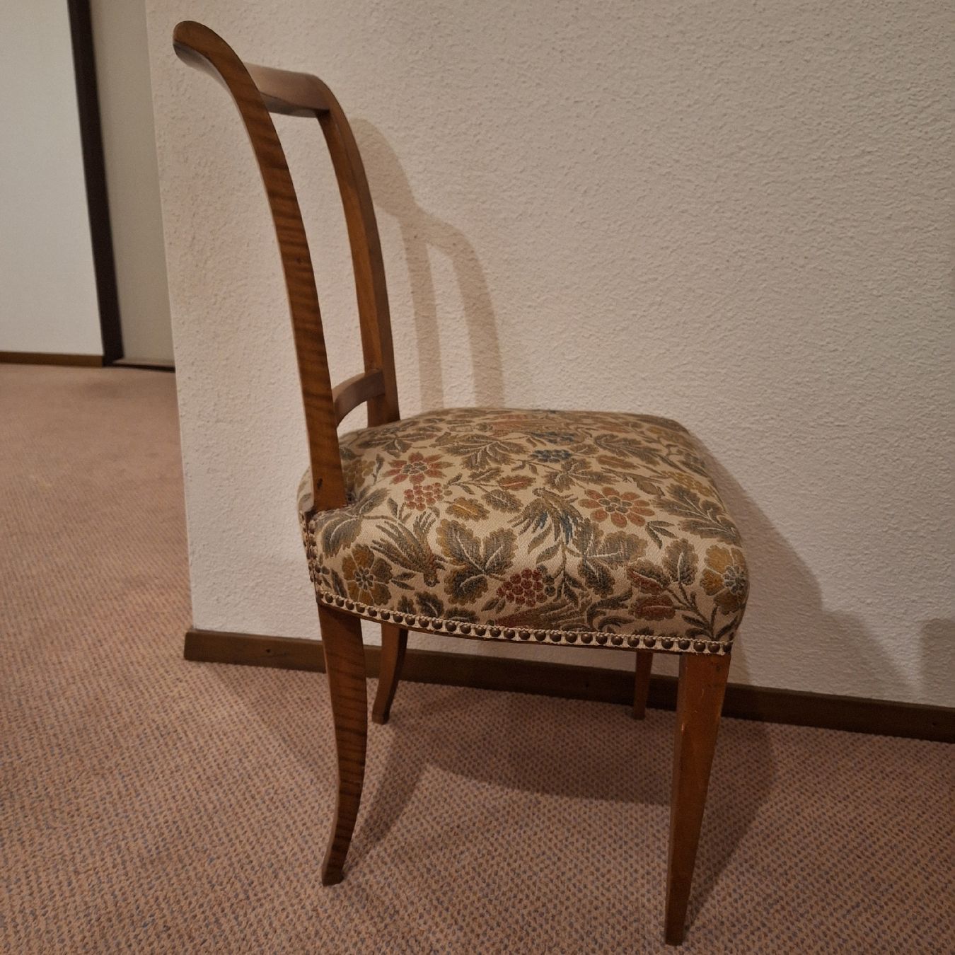 Stühle: Schöner, nostalgische Stuhl,  Holzlehne – Gebraucht aus Winterthur von Goldpipau 6