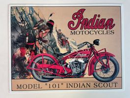 Markenschild Indian Motocycles