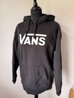 Pull Vans noir à capuche Taille M - parfait pour l'automne!