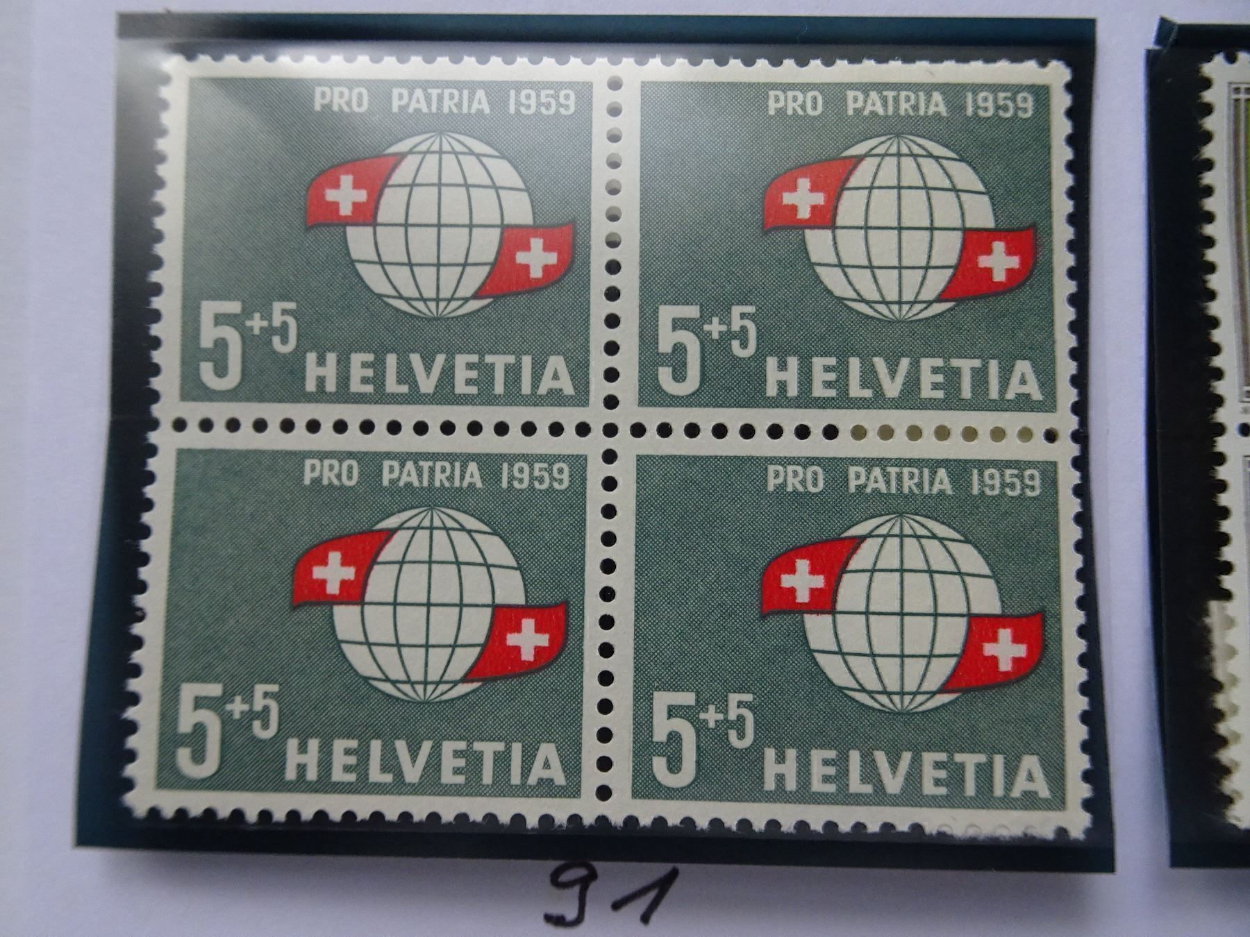 Alle Briefmarken: PP 1959** – Neu (gemäss Beschreibung) aus Aadorf von Chnorli-Furz 1