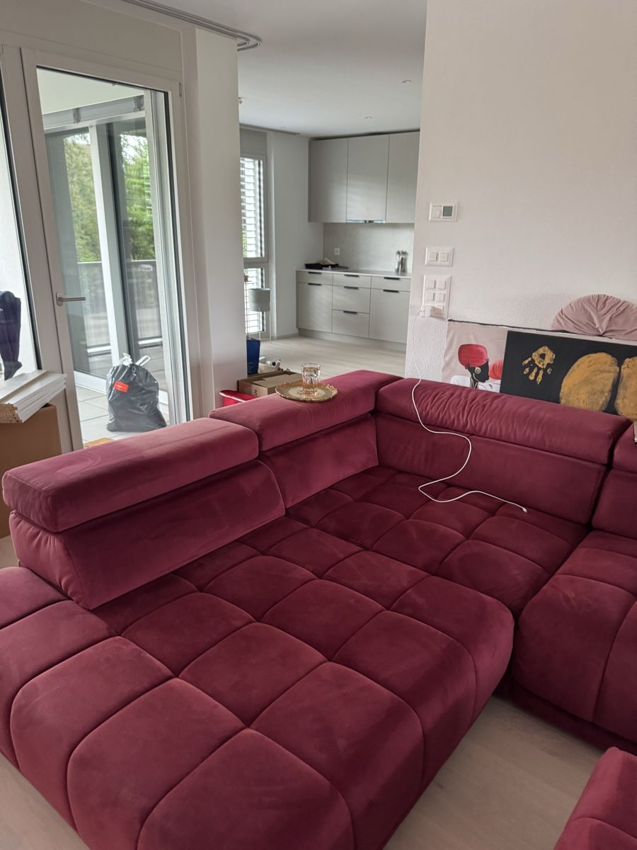 Sofas: Wohnlandschaft mit Hocker – D'occasion à Urtenen-Schönbühl par joh_6665 2