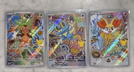 First Partner Series 3 Gen 6 Trio Chespin Froakie Fennekin