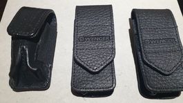 3x Schwarz Etui Tasche Wenger Case Sackmesser