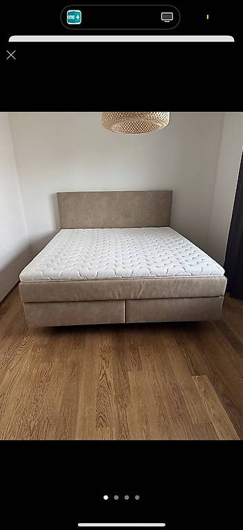 Letti: Modernes Boxspringbett 180x200 mit Schwebeeffekt – Usato da Unterentfelden venduto da Maxinenotter