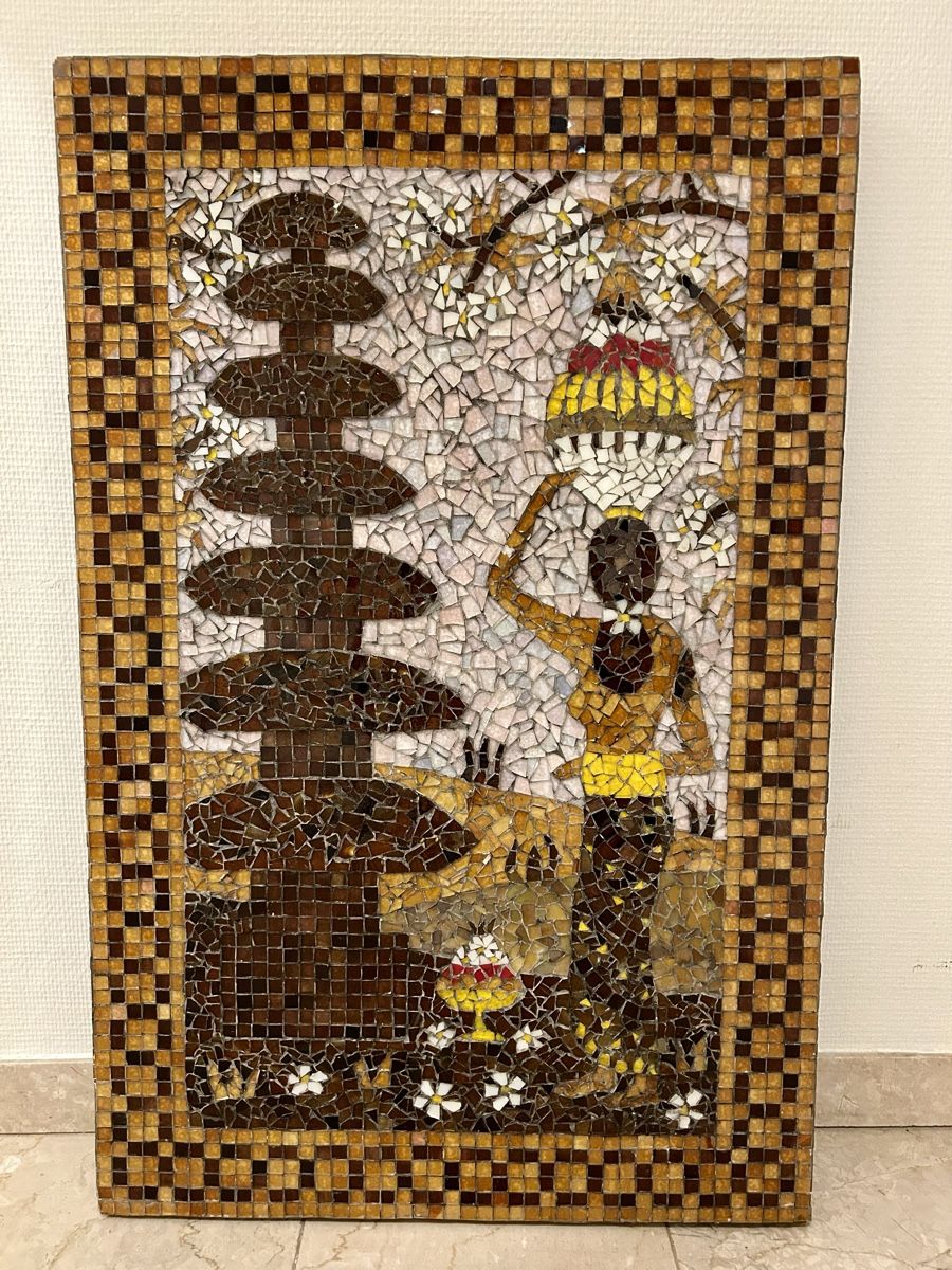 Foto & Immagini: Bali Mosaikbild 49 x 77 cm – Usato da Gunten venduto da starfish3 4