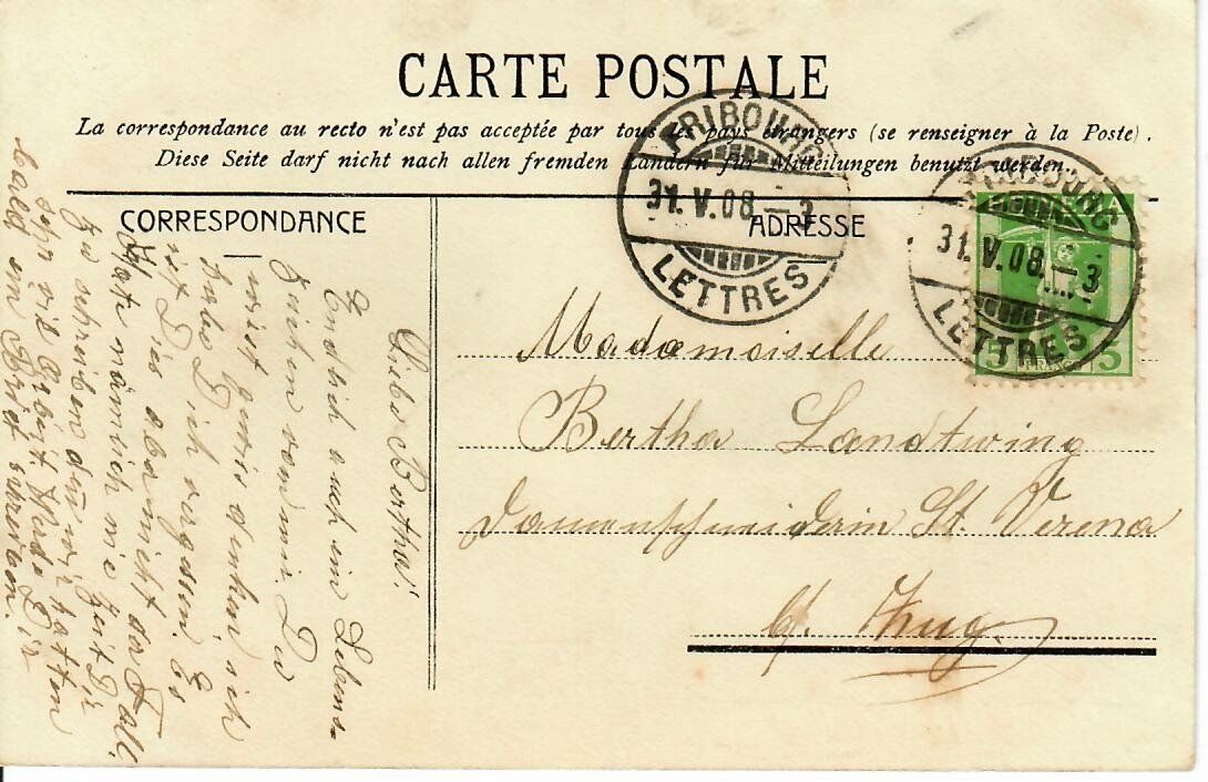 Cartes postales: Fribourg – D'occasion à Hochdorf par Ziegel-16 1