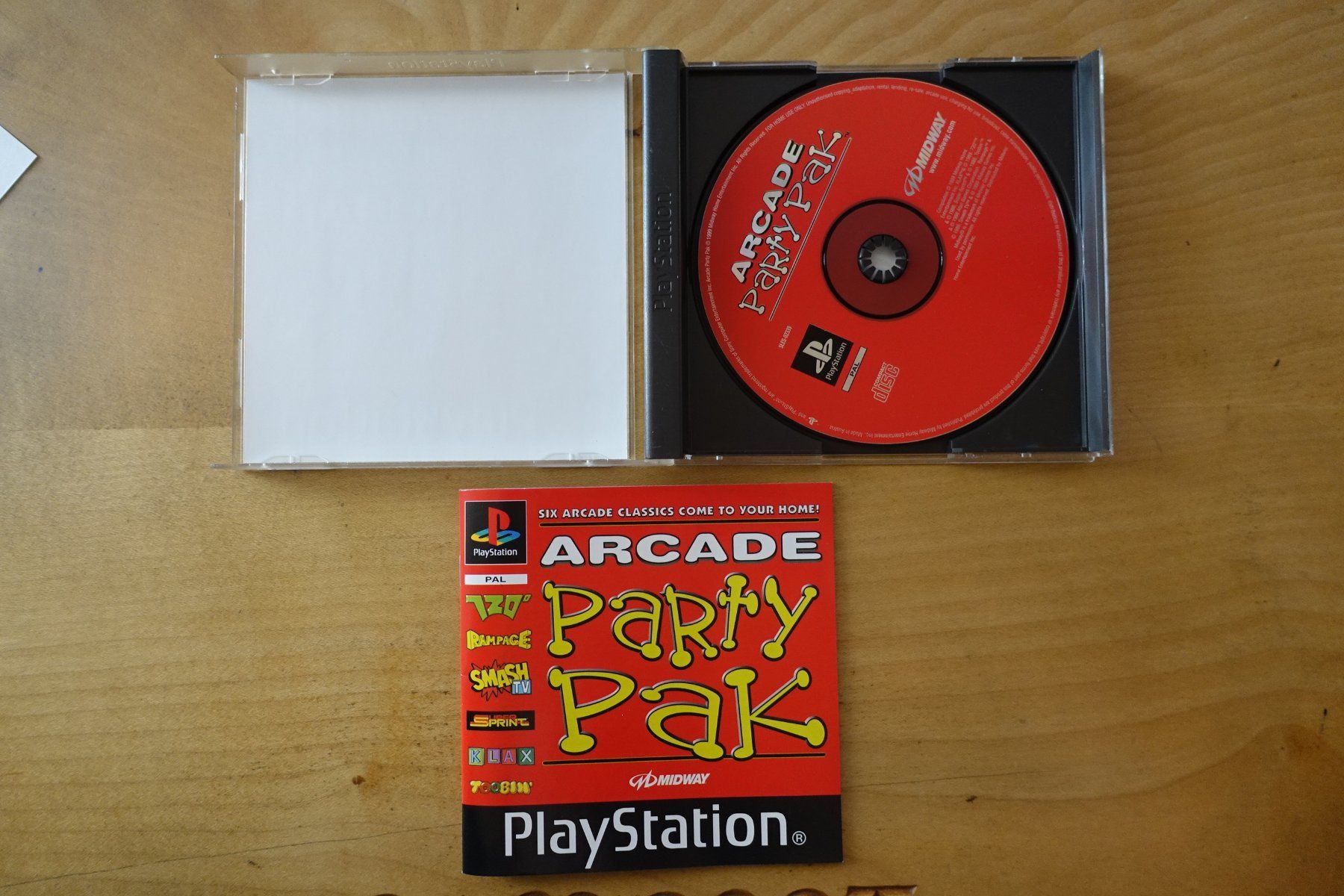 Sony Giochi: Arcade Party Pak (Classics) – Usato da Steinach venduto da Gamecet 3