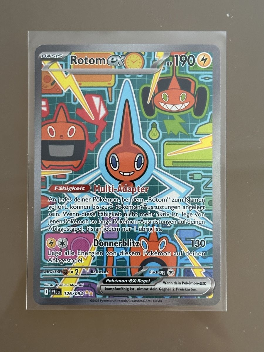 Pokémon Carte collezionabili: Pokémon Rotom EX 126/094 – Usato da St. Gallen venduto da Jas_r2t5