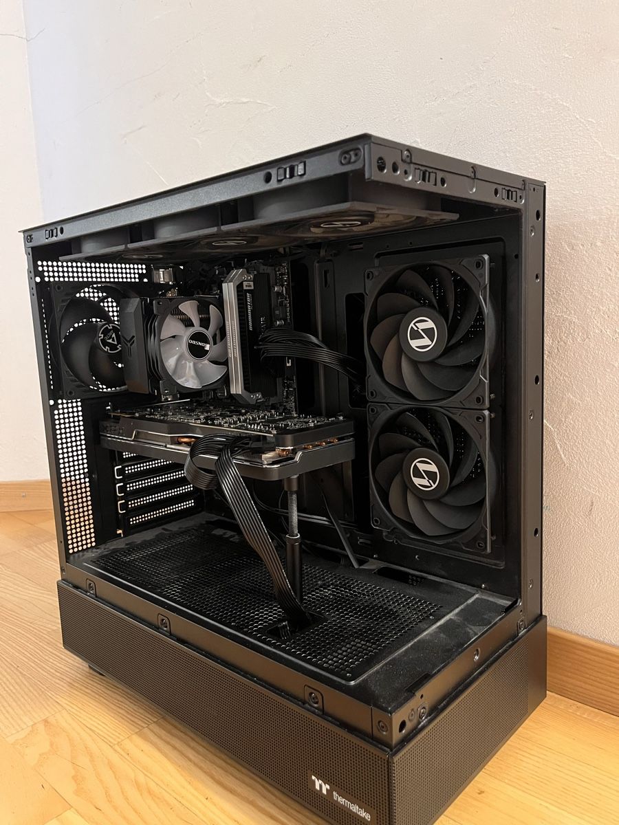 PCs: Gaming PC Intel i5 / amd Radeon schwarz – Gebraucht aus Degersheim von franzi015