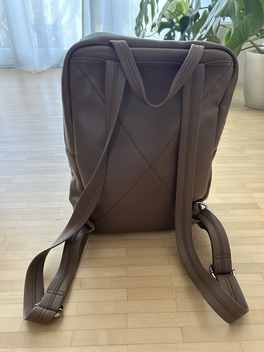 Sacs à dos: Backpack FRANCESCO ROSSI taupe – D'occasion à Horgen par Gabi_W 1