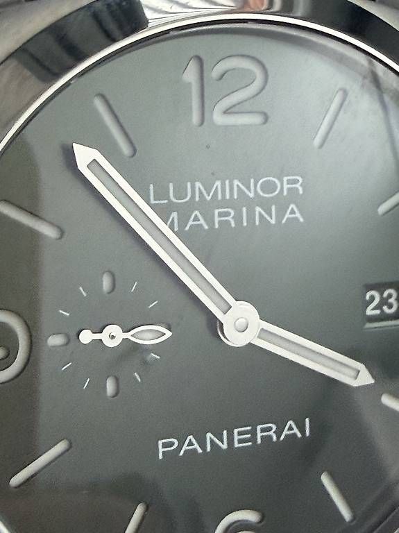 Panerai Orologi: Panerai Luminor Marina Titan-Green – Usato da Zürich venduto da timeio-swapwatch 5