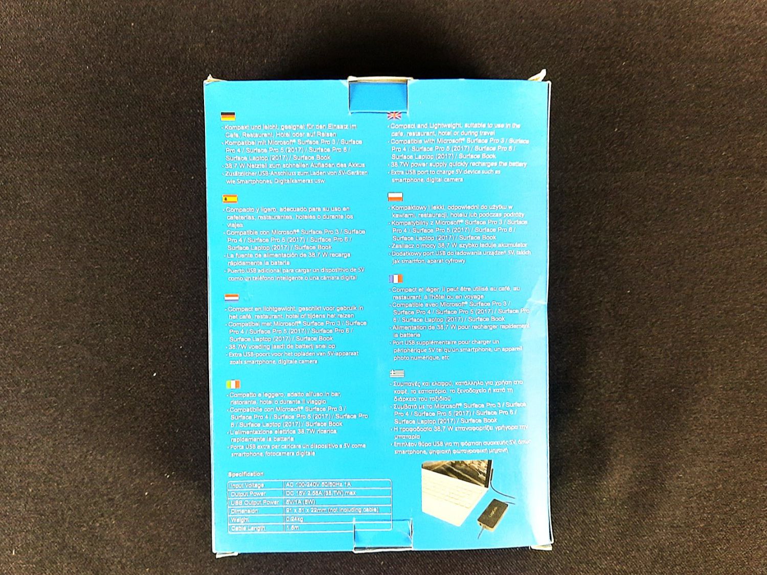 Microsoft Caricabatterie: LOGILINK-44w-Surface-Charger – Nuovo (secondo la descrizione) da Beinwil am See venduto da Restwert_Beinwil 1
