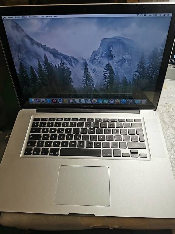 Notebook: MacBook Pro 15 Intel i7 8Go HDD 500Go Microsoft Office – Usato da Lausanne venduto da Dukco