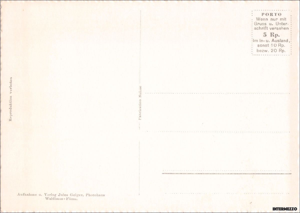 Cartoline postali: Bonaduz GR // ca. 1940 Dorf – Usato da Basel venduto da intermezzo12 1